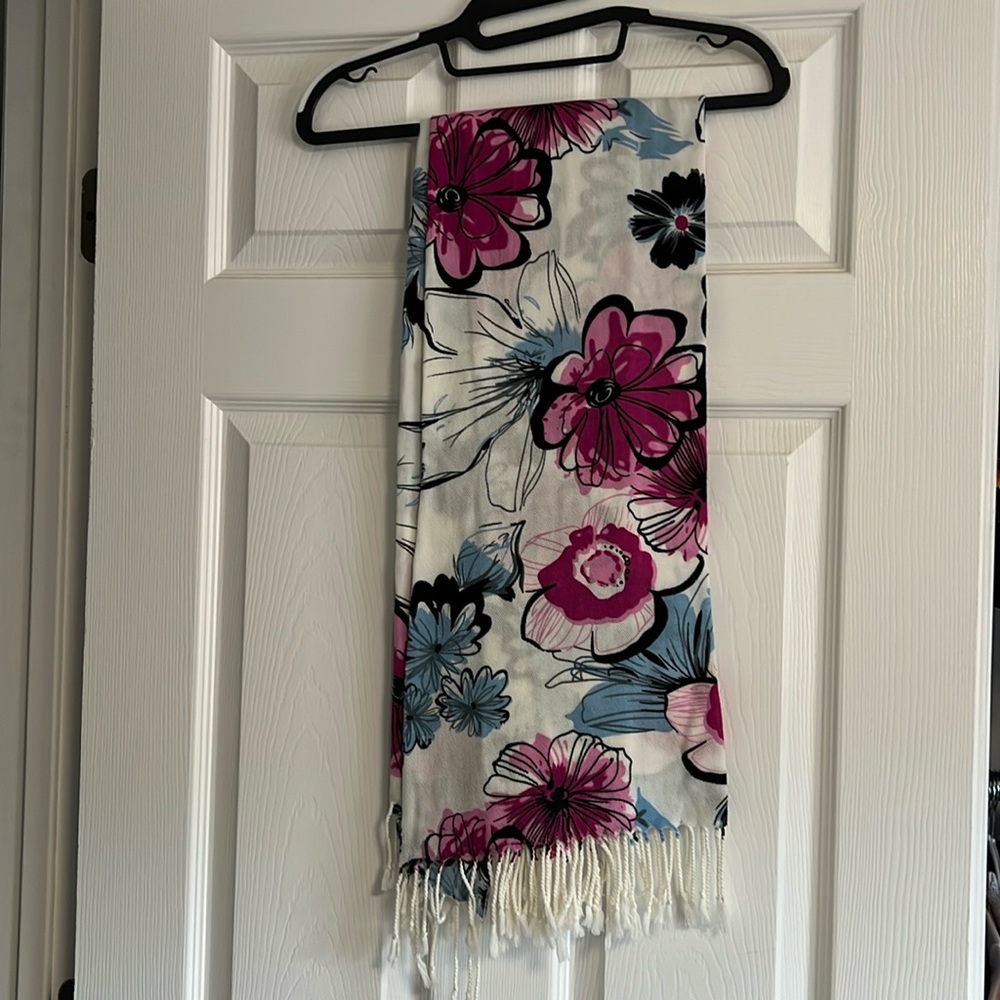 Floral scarf